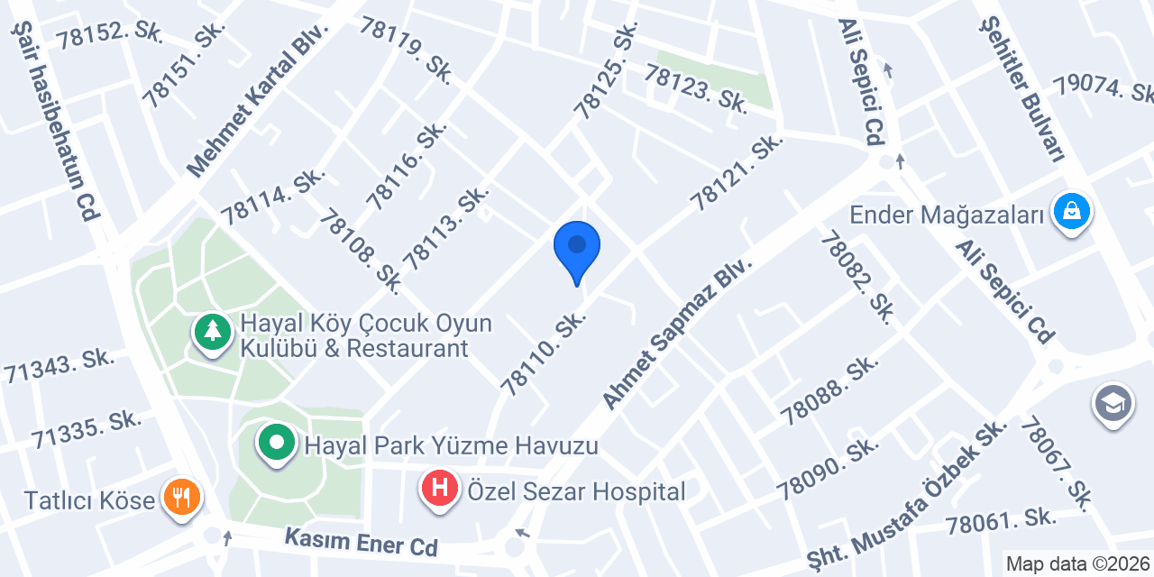 Salon Bostancı konumu