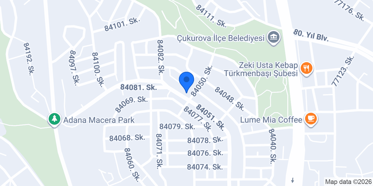 Çukurova börekçisi konumu