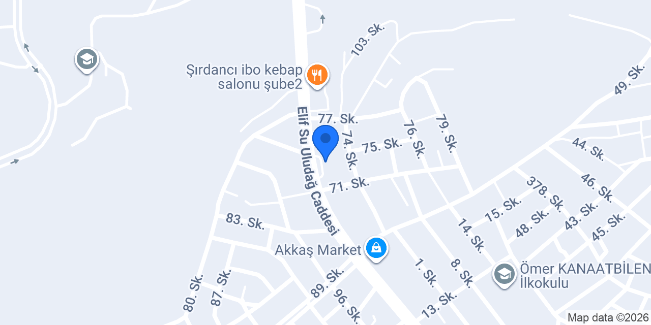 DAĞ OTO LASTİK 7/24 YOL YARDIM konumu