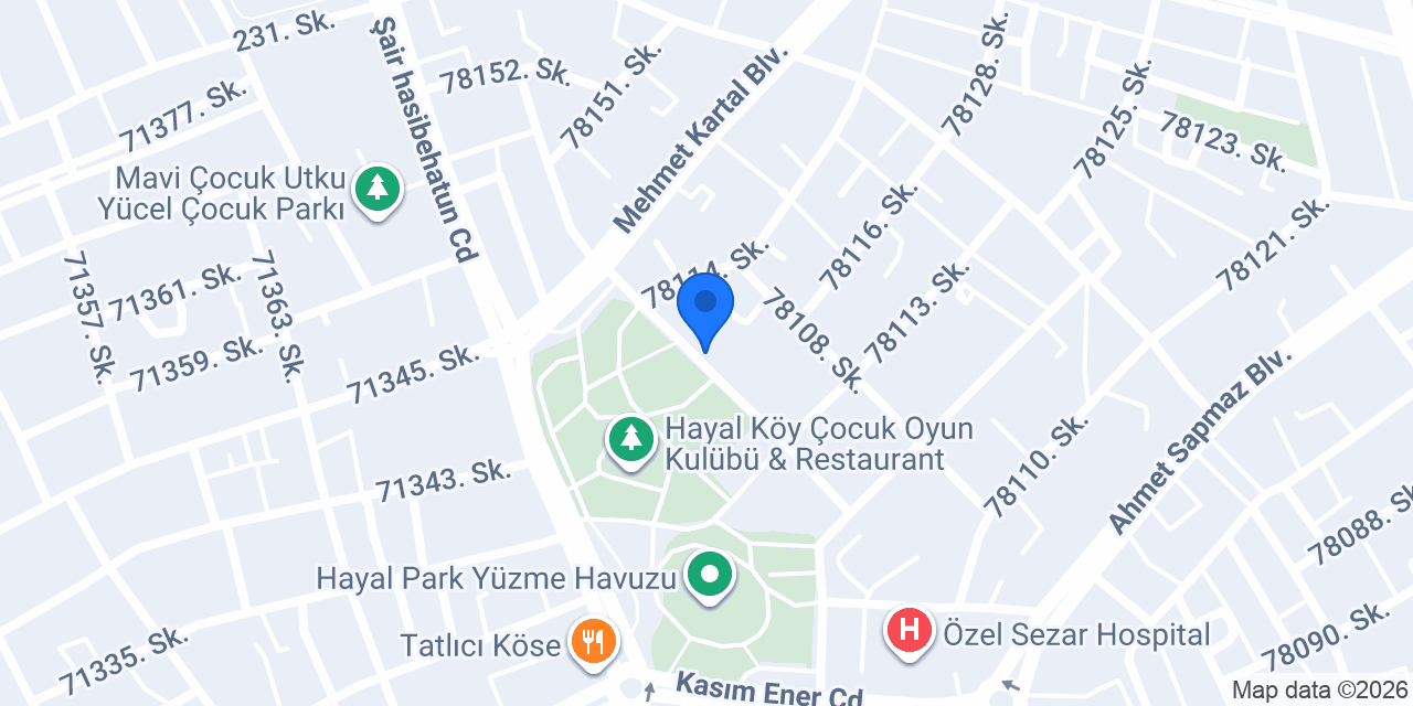 Fizyoterapist Merve Güveloğlu konumu