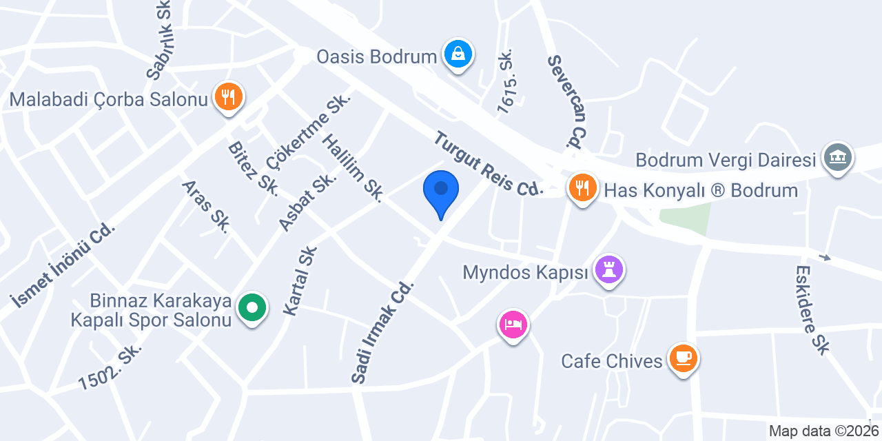 Myndos Balık & Meze Evi konumu