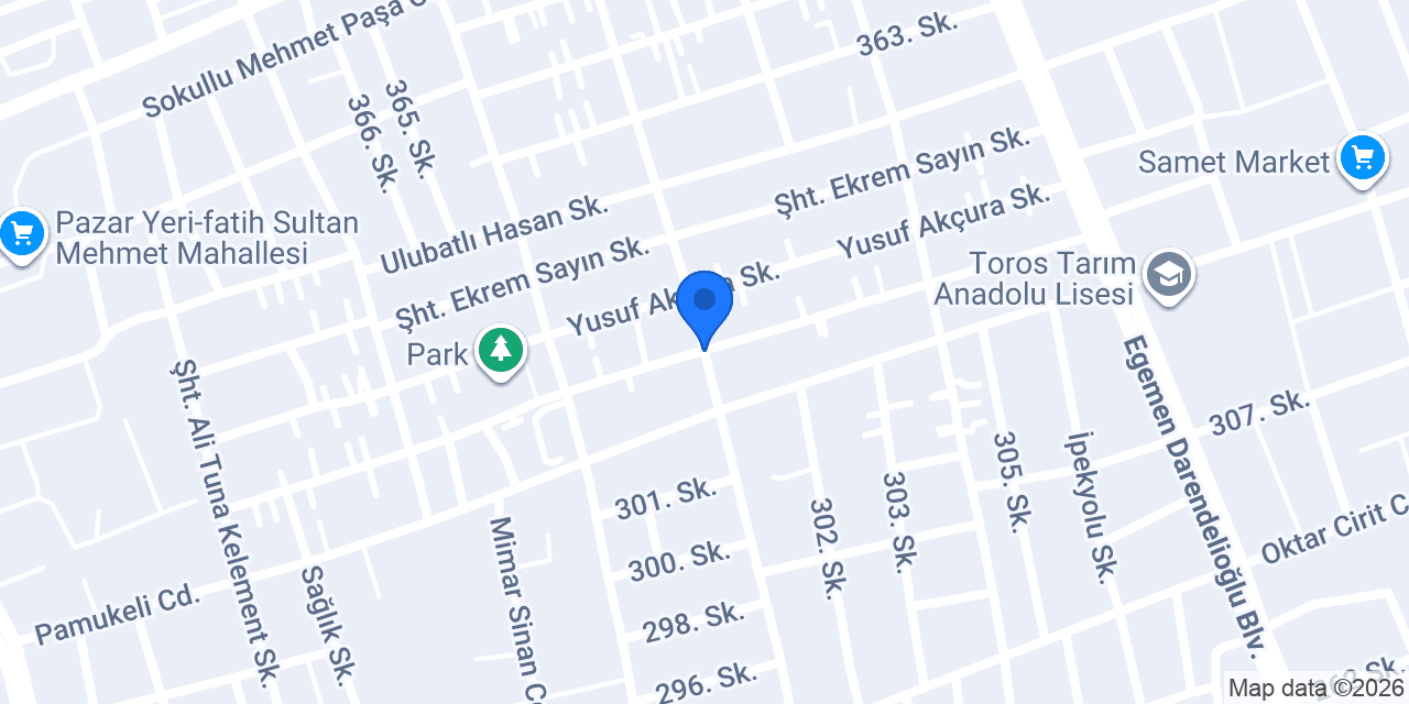 caymaz otobüs işletmesi konumu