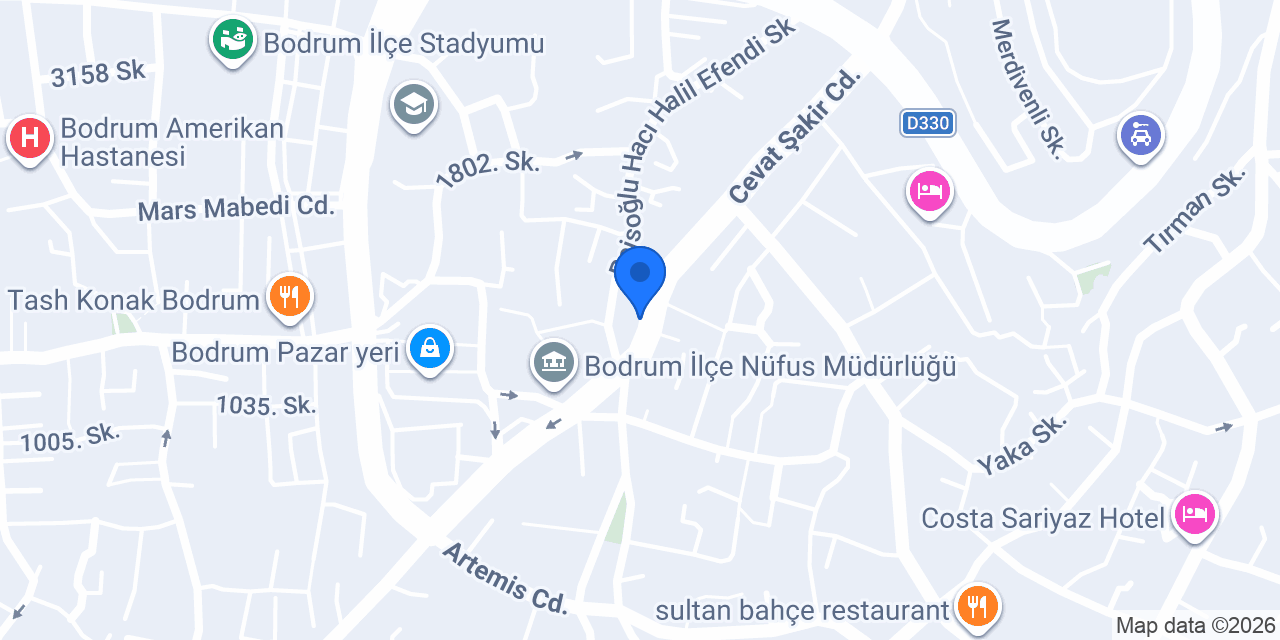 Devecioğlu Bilgisayar Bodrum Casper Yetkili Satış ve Teknik Servisi konumu