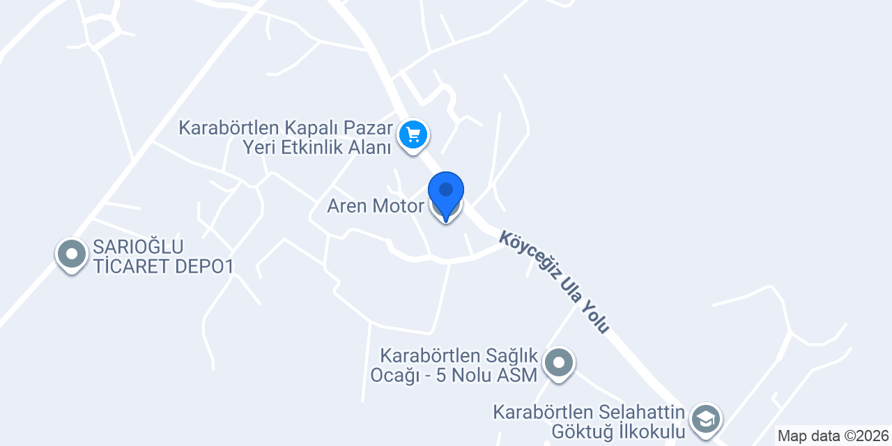 Aren Motor konumu