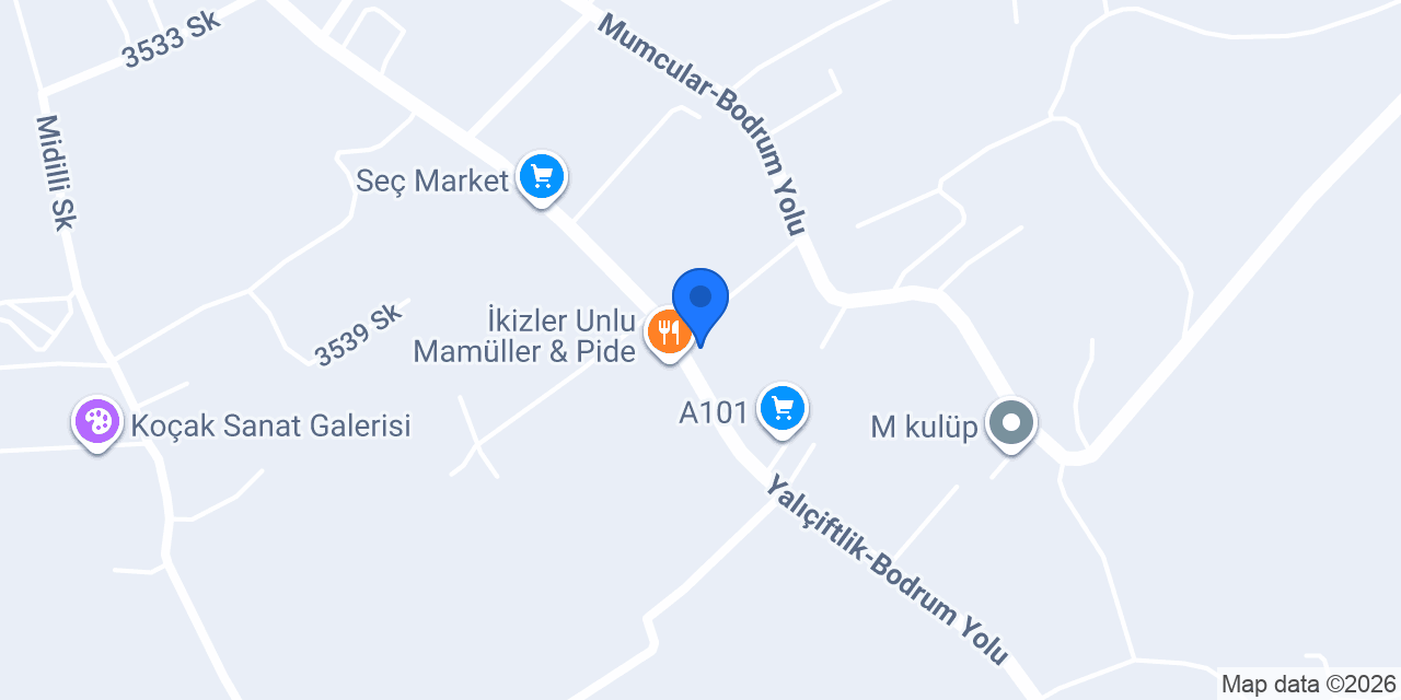 DMR YALI CATERING konumu