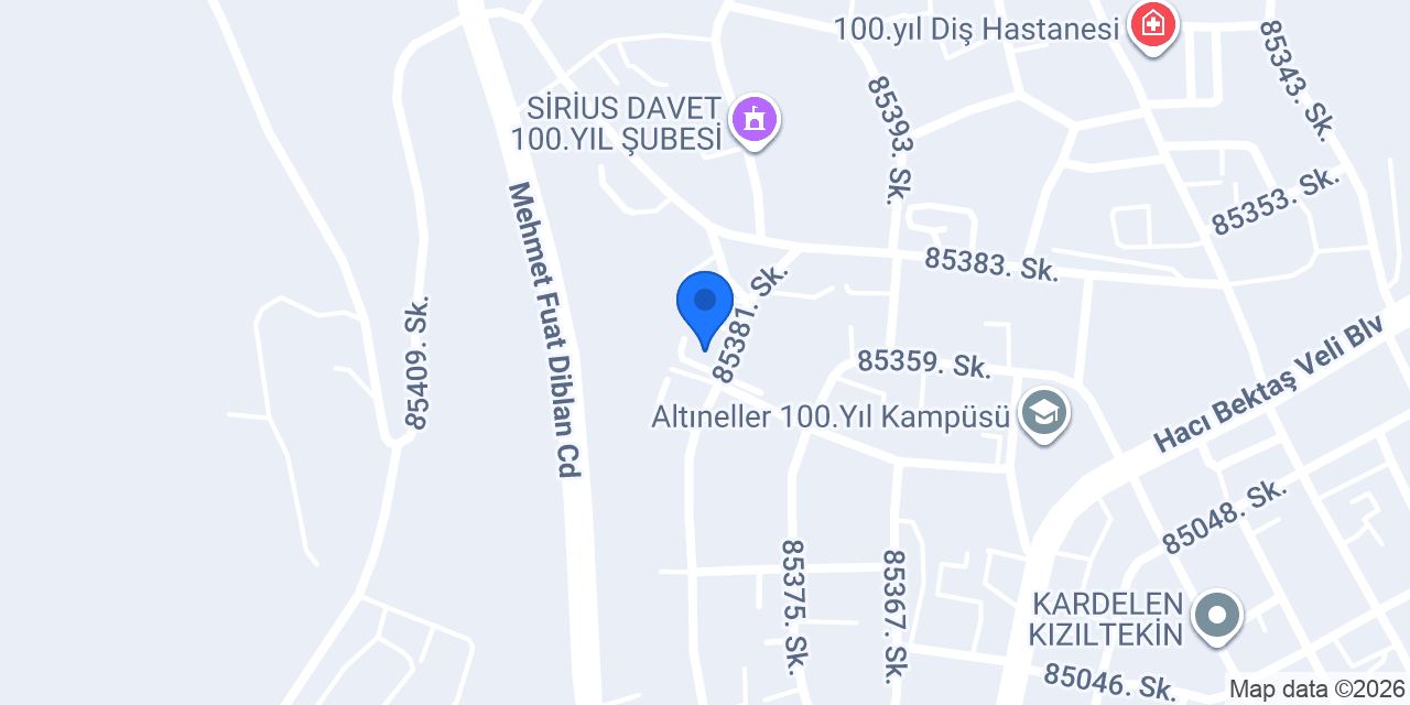 Oto Mutluluk konumu