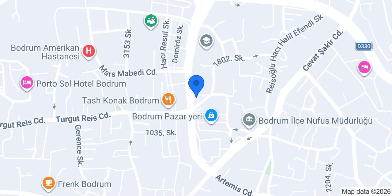 Pazar Taksi konumu