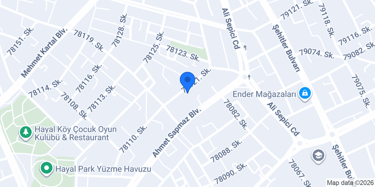Ercan erkek kuaförü konumu