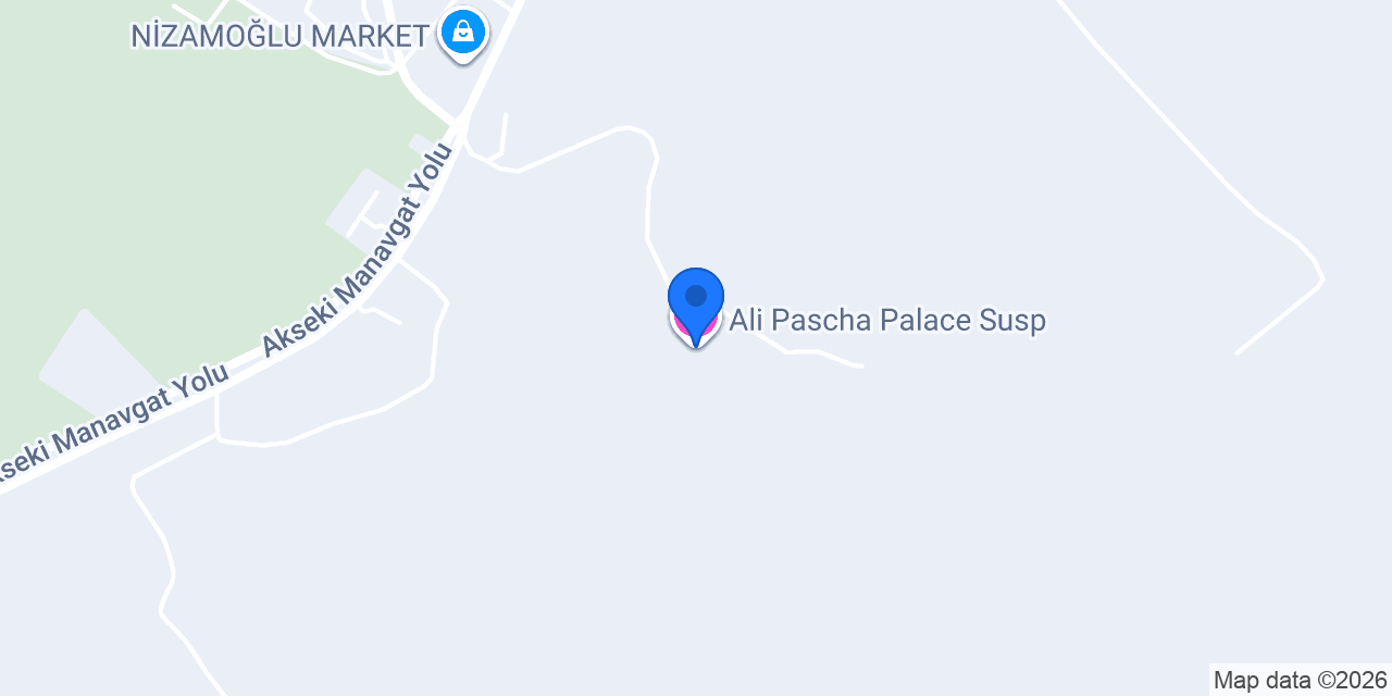 Ali Pascha Palace Susp konumu