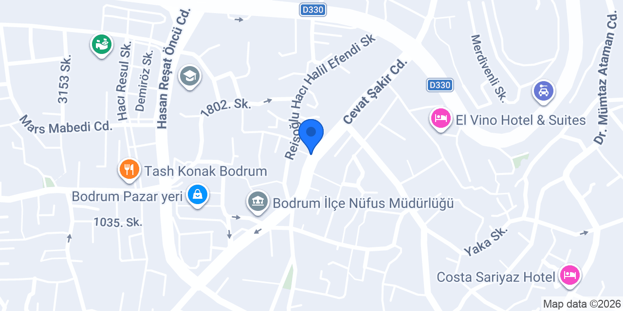 Şıkıdım Kuaför konumu