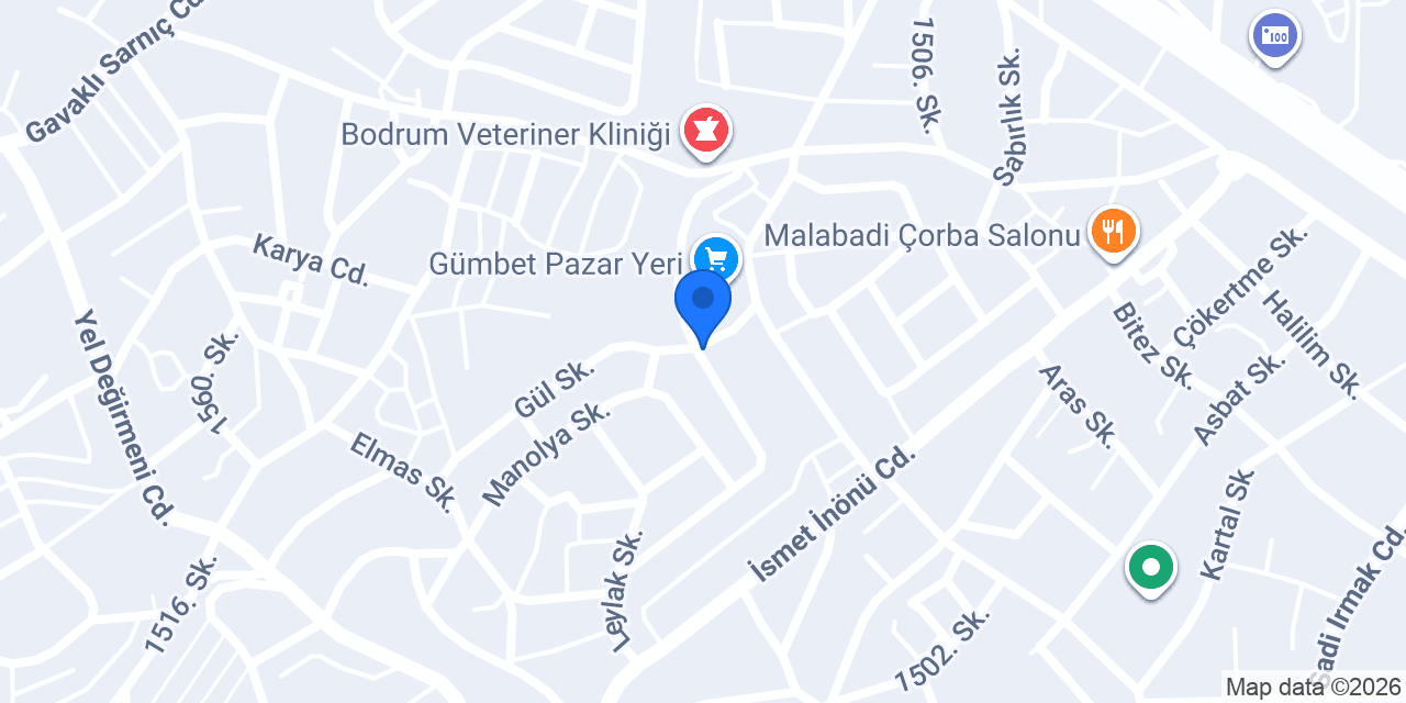 Bodrum Yarımada Yapı Çözümleri A.Ş. konumu