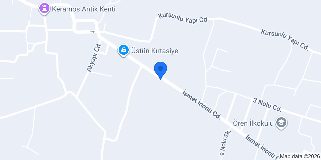 Avcı Sıhhi Tesisat Milas Ören konumu