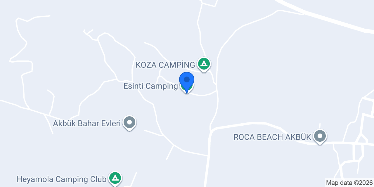 Sevilayın sunumları camping konumu