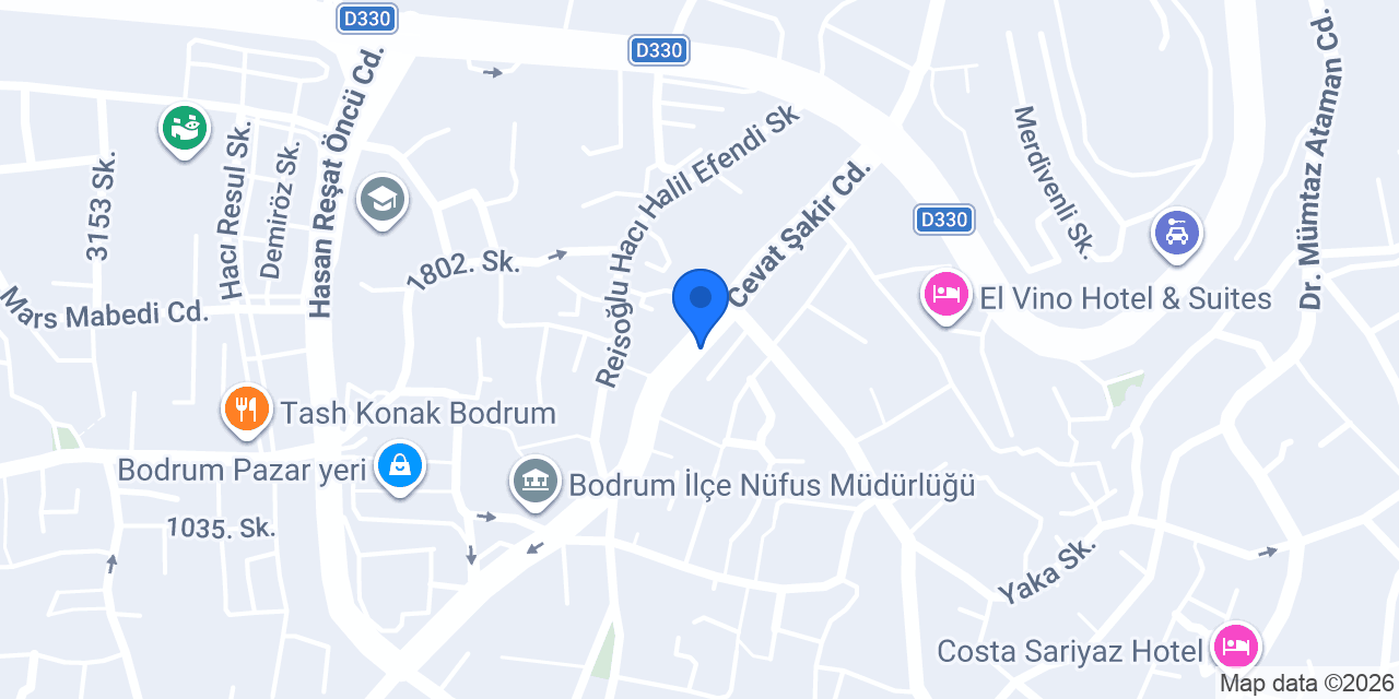 BODRUM TADİLAT DEKORASYON - TAADİLAT.COM.TR konumu