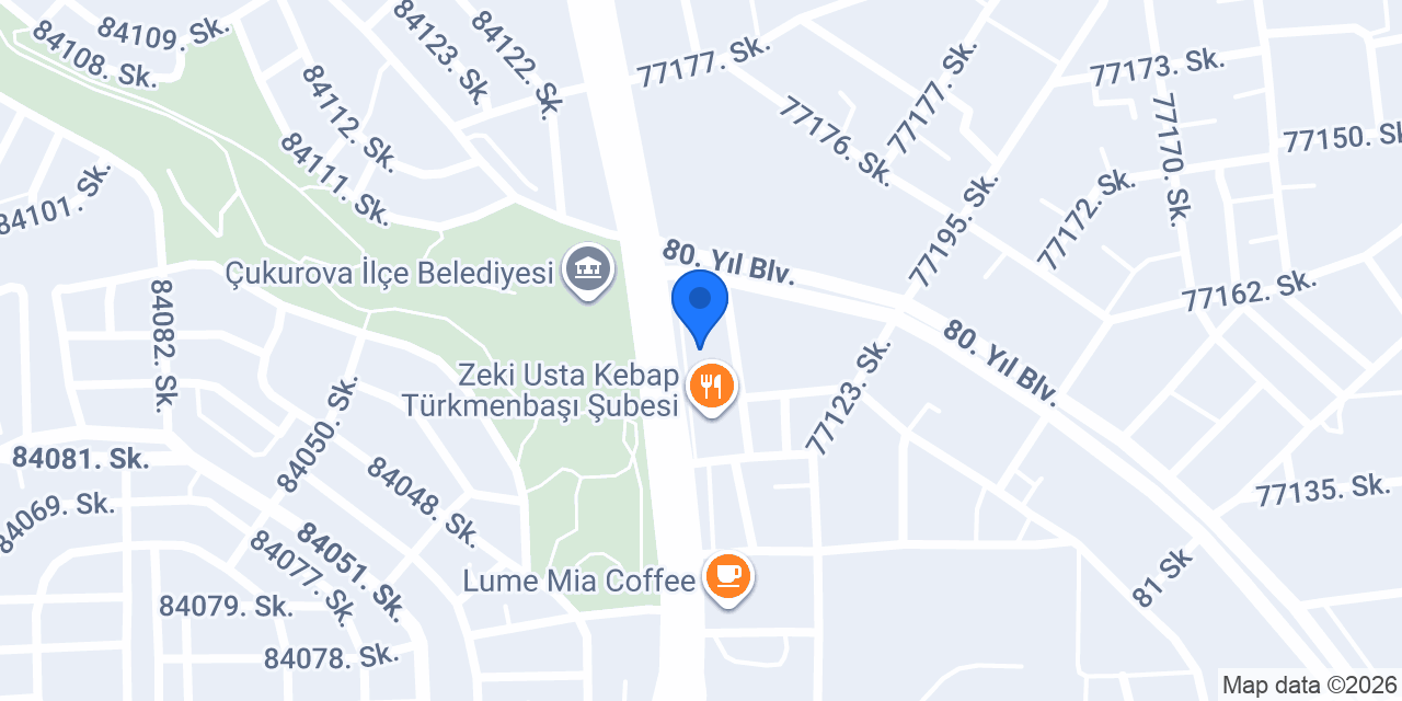 Şenel Yapı Market konumu