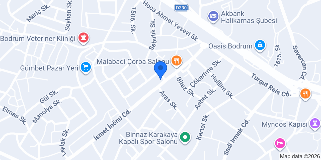 Bodrum Çılgın Kumrucu konumu