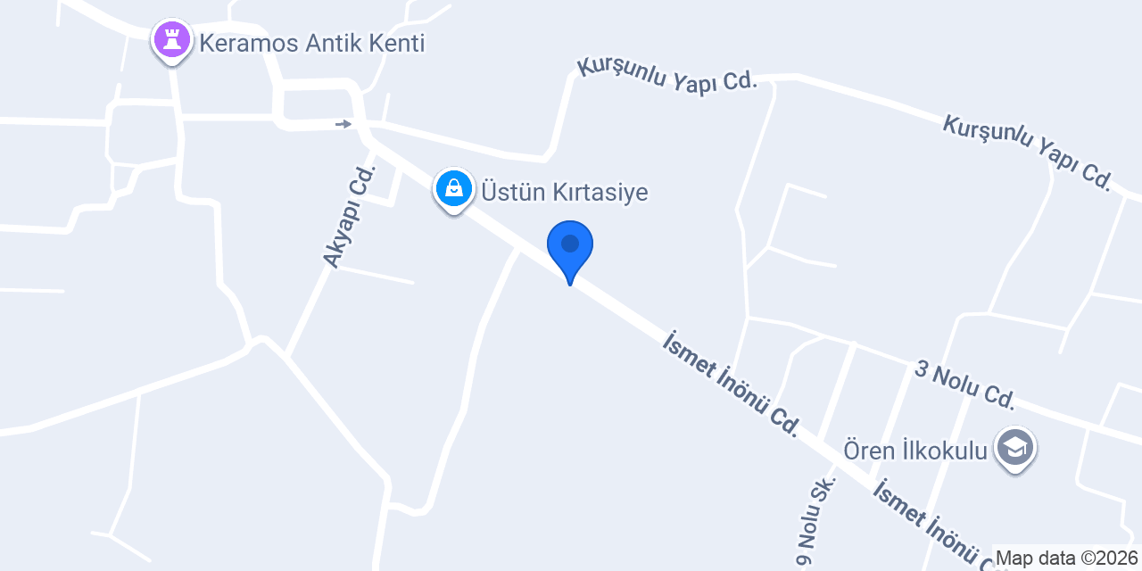 ÖREN BLUE DECK YAT DÖŞEME UPHOLSTERY konumu