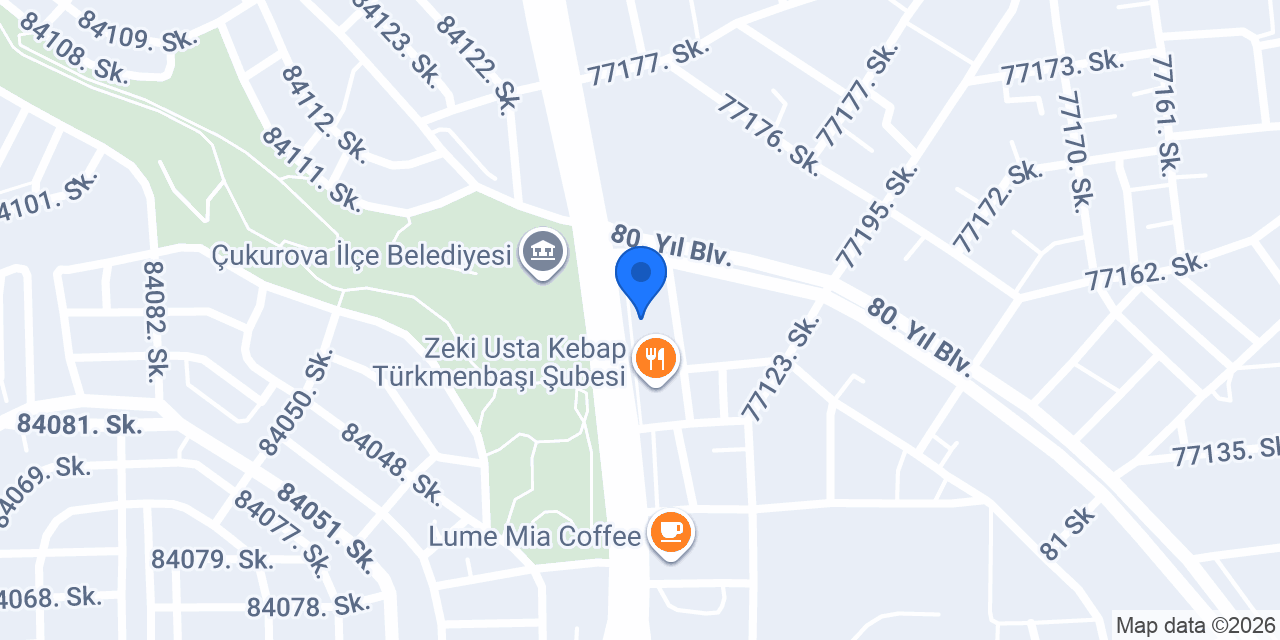 Aras Kargo Altınkoza Şubesi konumu