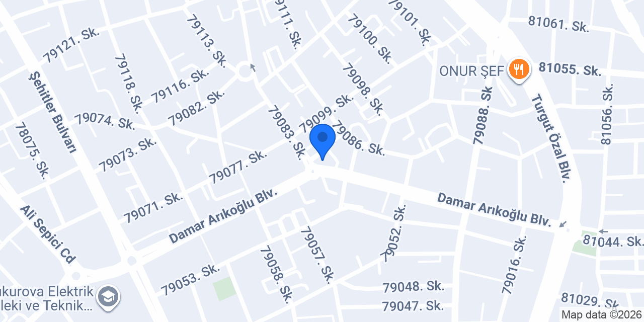 Adana Su Tesisatçısı konumu