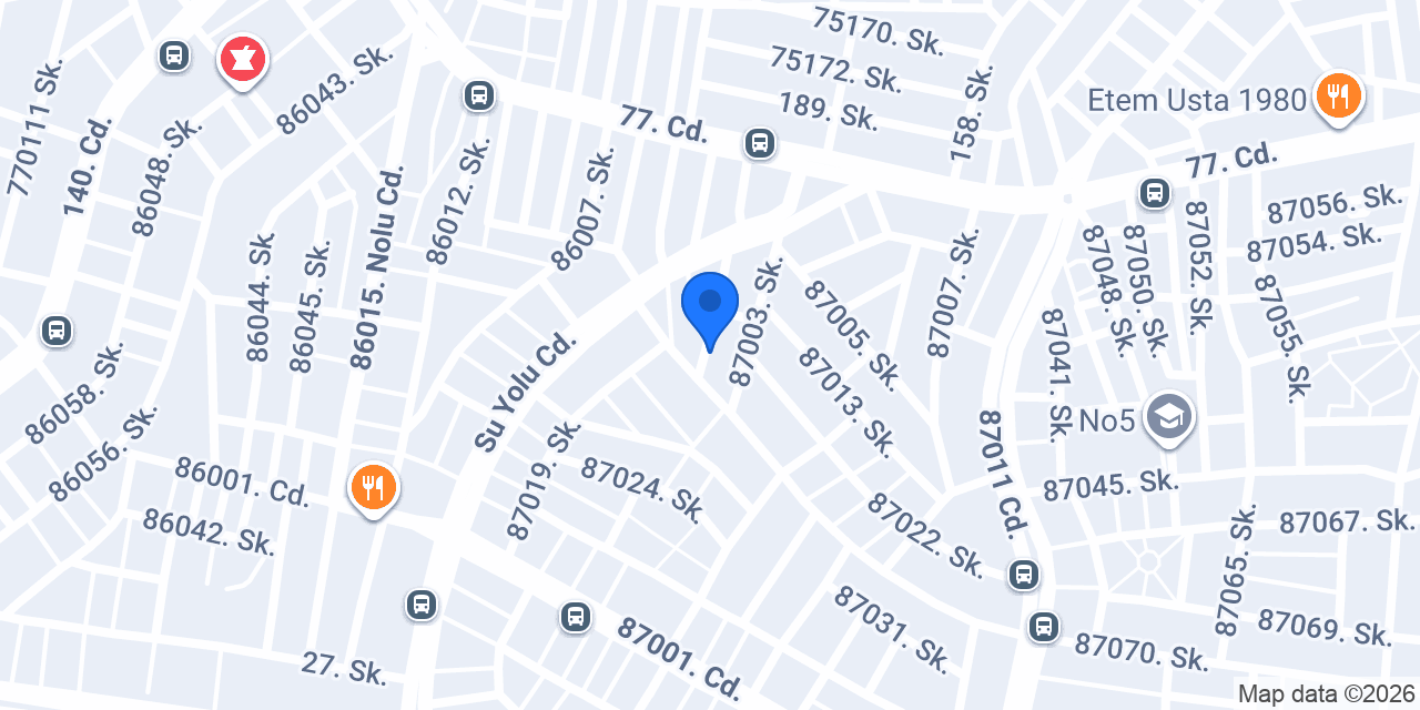 Gaziantep Taşkın elektrik konumu