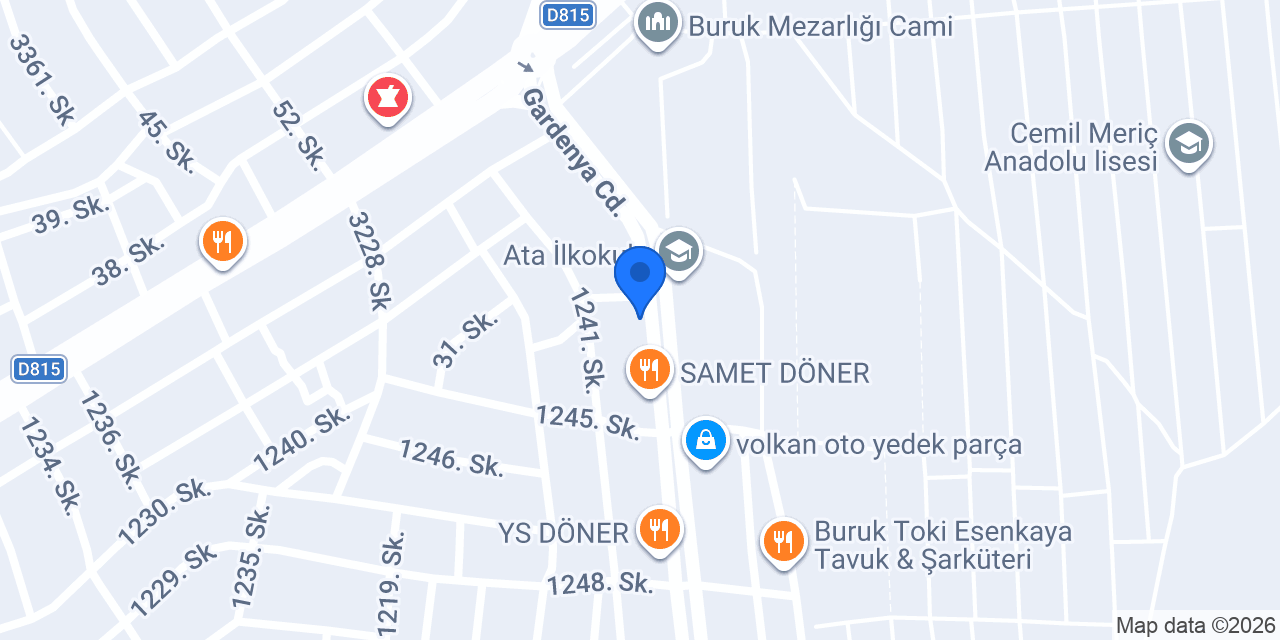 Özbulat motorcu konumu