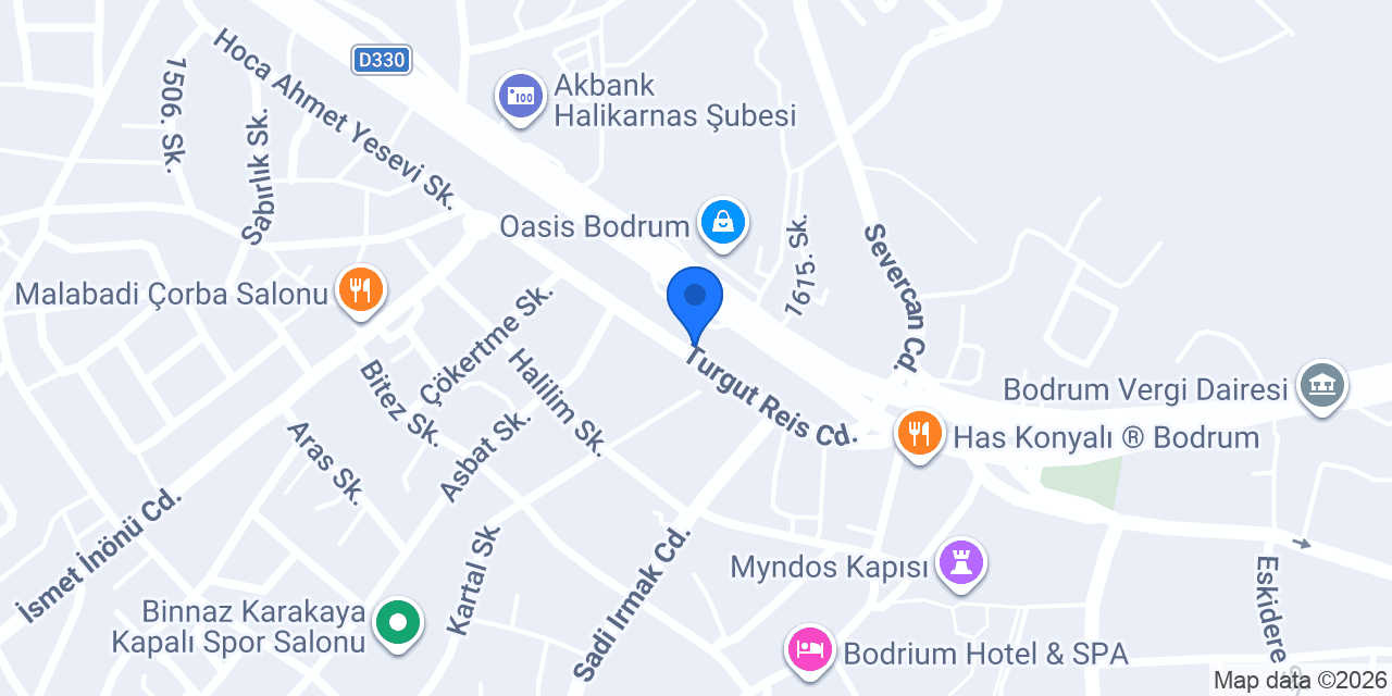 Egecom Elektronik konumu
