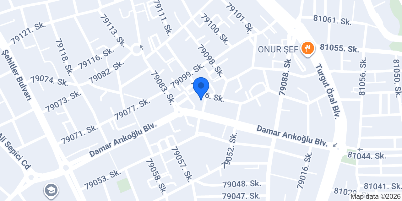 Sevgi Akademi konumu