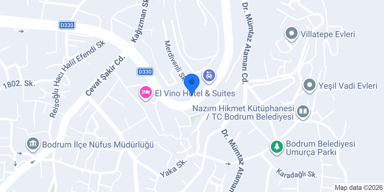 Şekerciler Yokuşbaşı Şubesi konumu