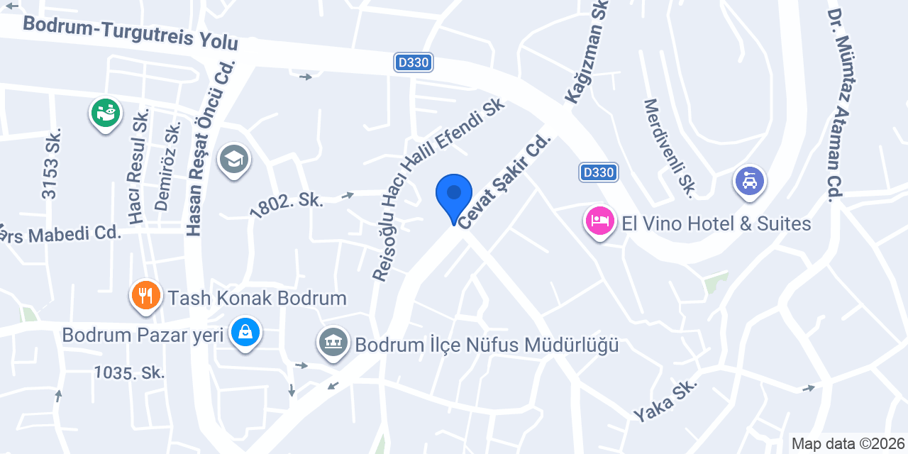 Aslancı Et / Bodrum Kasap konumu
