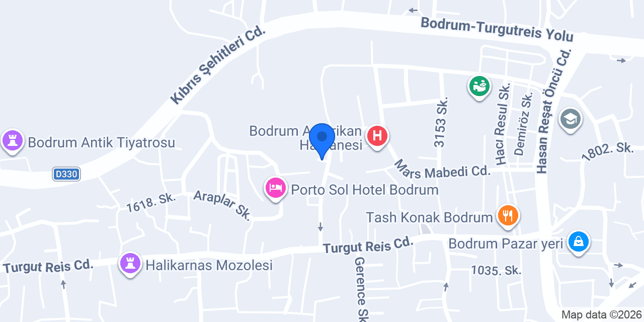 bodrum kickboks_boks_muaythai_karate konumu