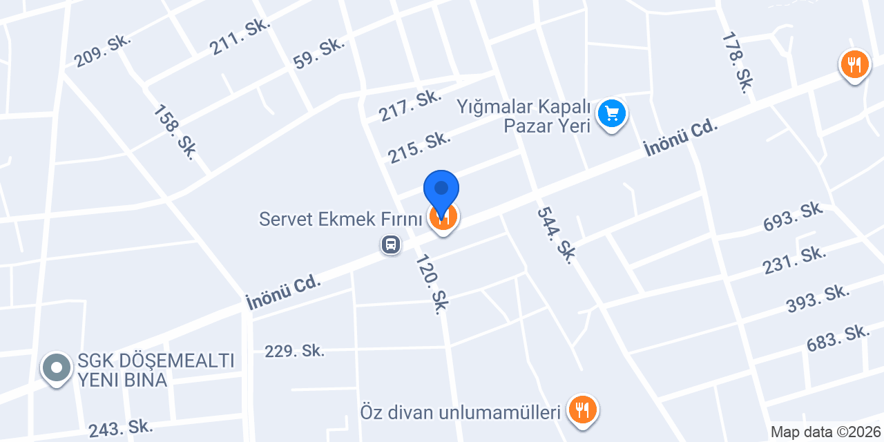ÖZBİR MARKET konumu