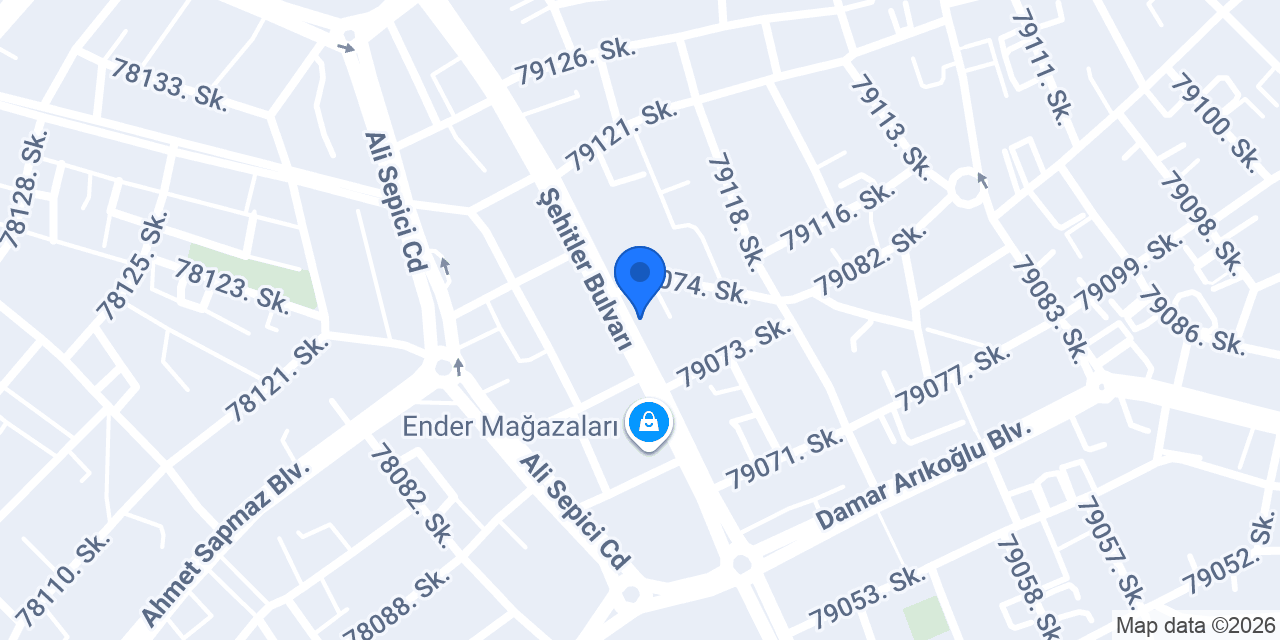 Evshop Çukurova konumu