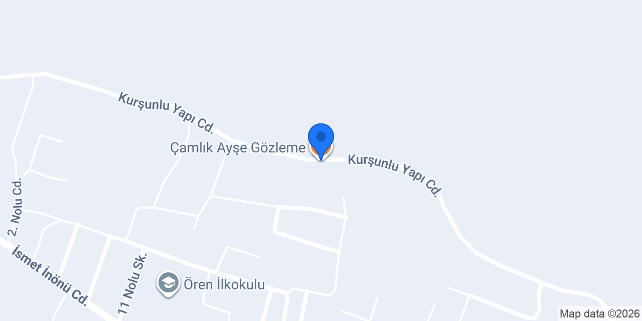 Çamlık Ayşe Gözleme konumu