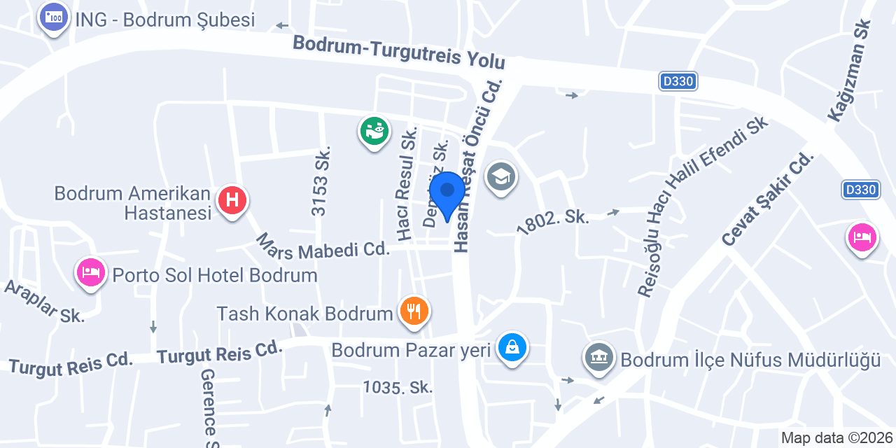 Gizem Oto Bodrum konumu