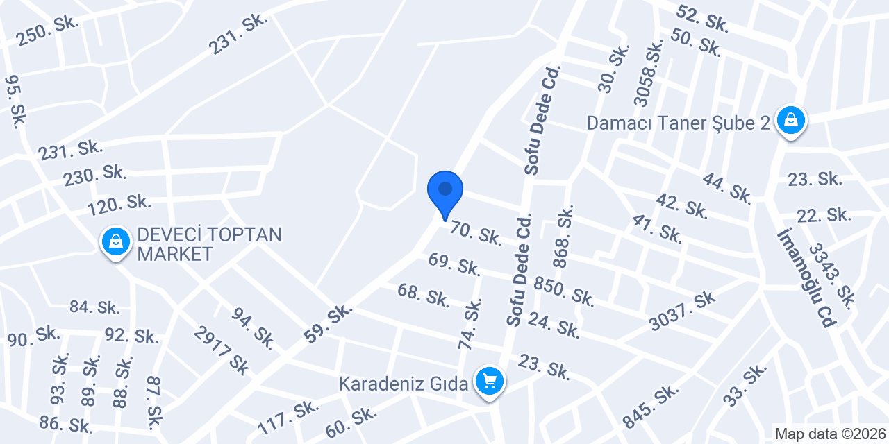 TUĞBA PETSHOP VE HEDİYELİK konumu