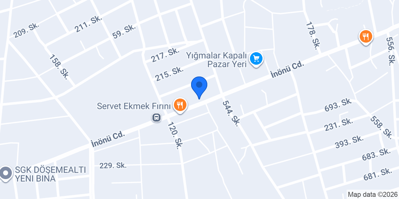 Harika Şeyler Dükkanı konumu