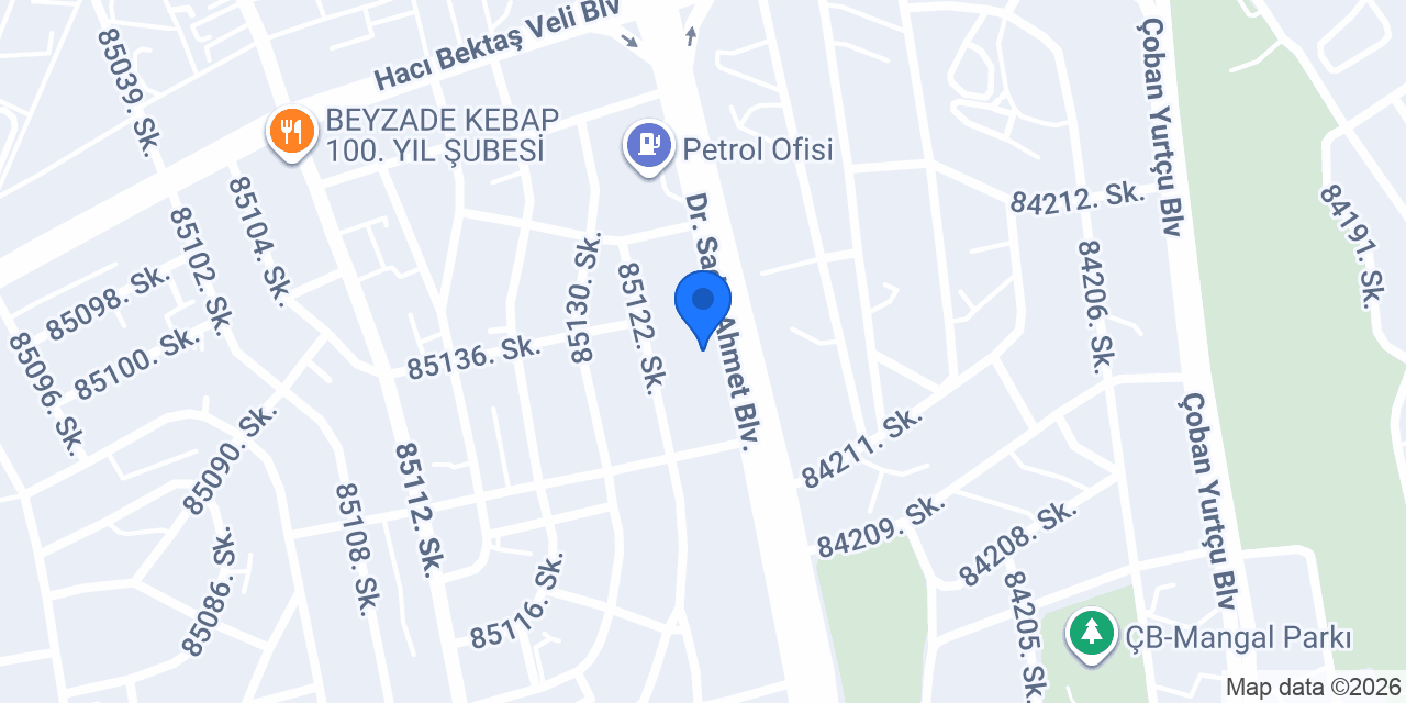 İsor Mobilya Adana Şubesi konumu