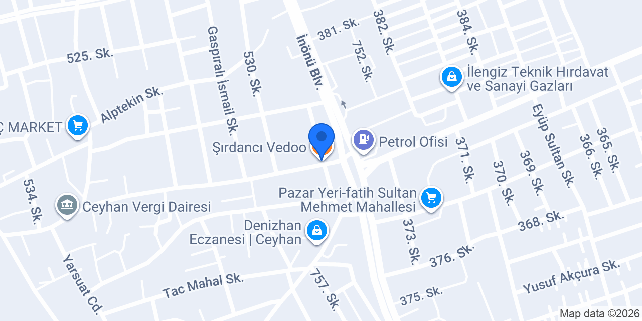 TATLICI SÜLEYMAN ÇAGAY konumu