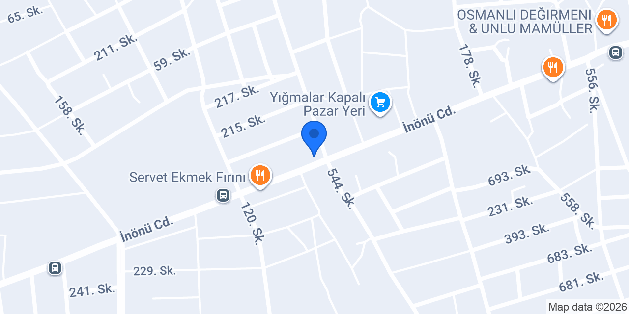 Dondurmacı Mahir usta konumu