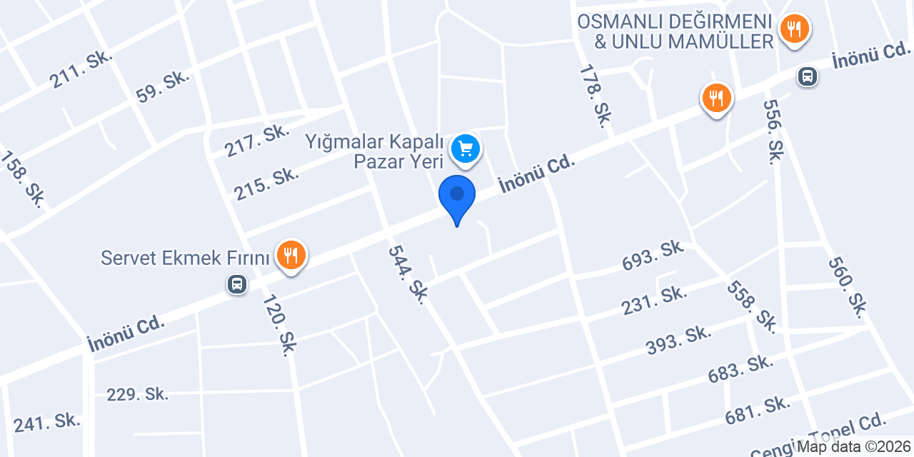 Kuzey Eczanesi konumu