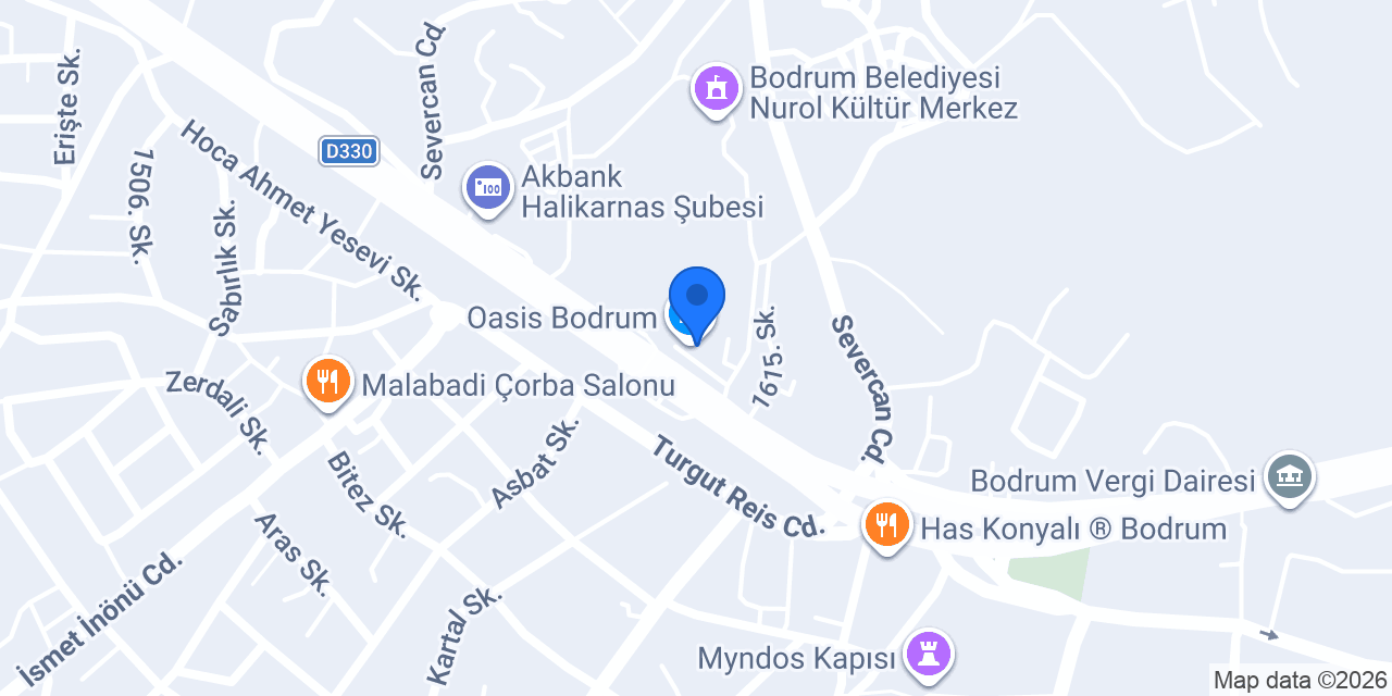 The Irish Pub Bodrum Oasis konumu