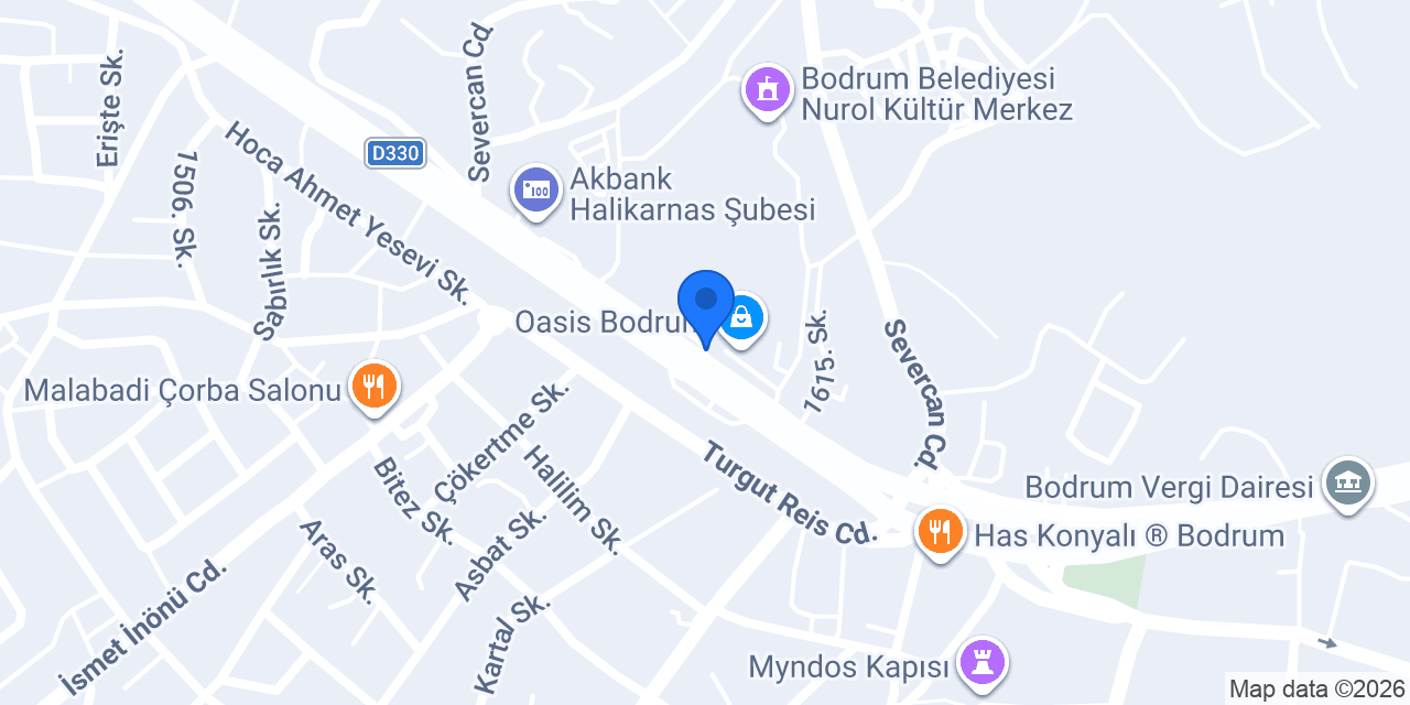 Bodrum Grace Church konumu