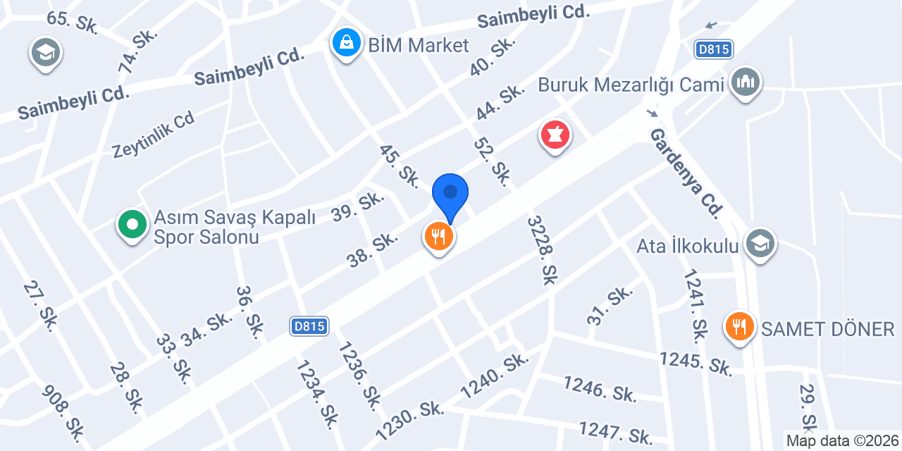 Kadem Hırdavat konumu