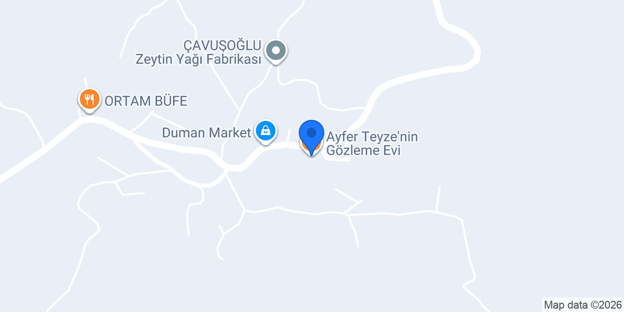Ayfer Teyze'nin Gözleme Evi konumu