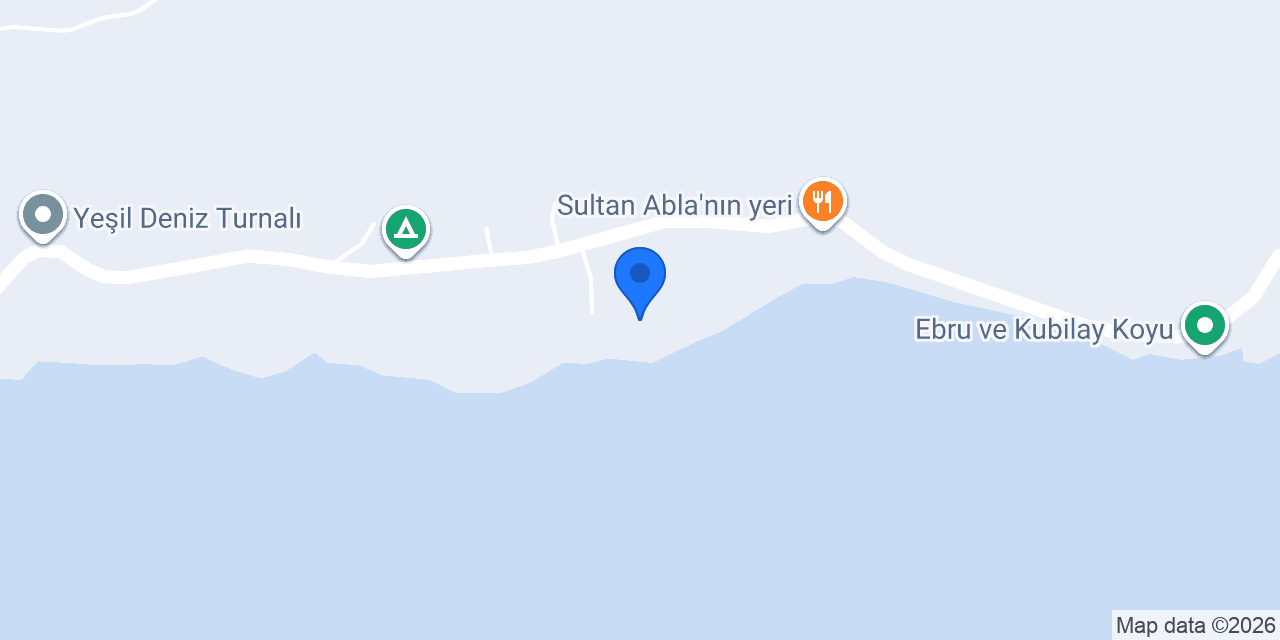 Sunay Hanımın yeri Sahil Büfe konumu