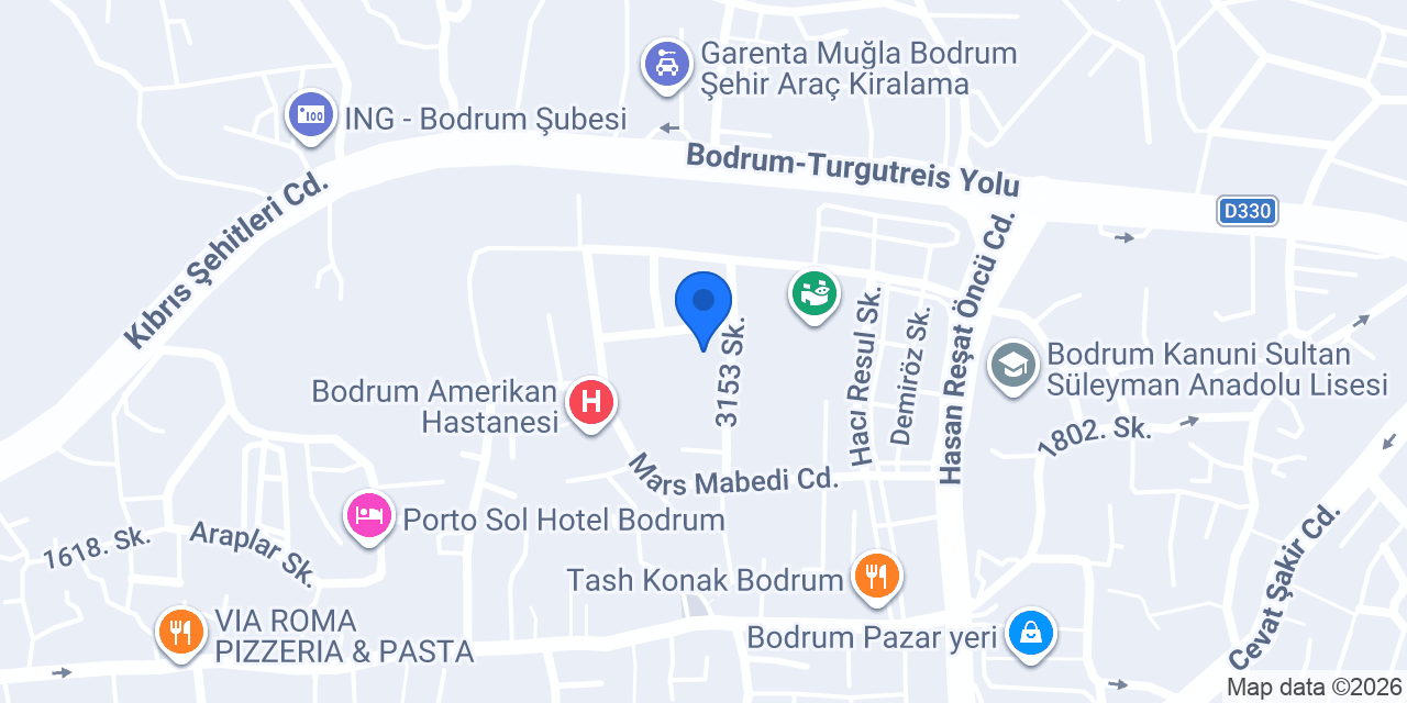 Krom Store konumu
