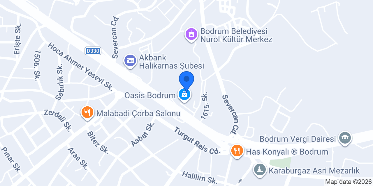 Toyzz Shop Bodrum Oasis konumu