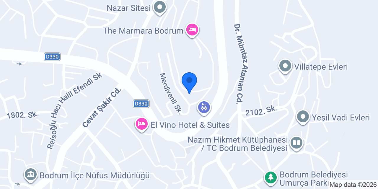 Efil Restaurant konumu