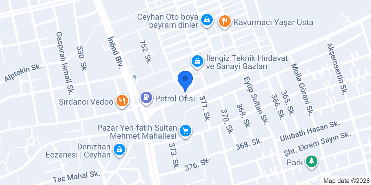Gençoğulları Ticaret konumu