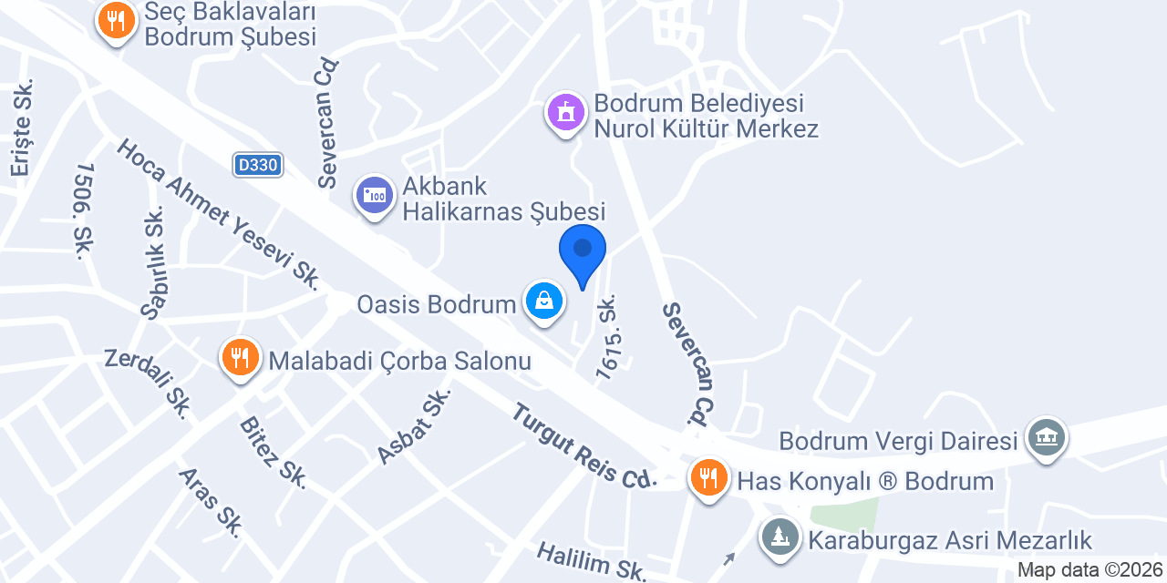 Woodruum çiçek cafe konumu